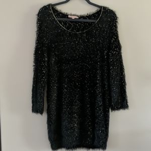 Gibson Latimer Fuzzy Metallic Tunic